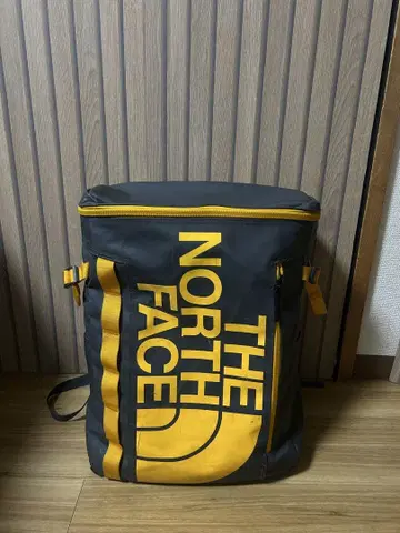 THE NORTH FACE 백팩 블랙/옐로우 컬러 제니아 오렌지