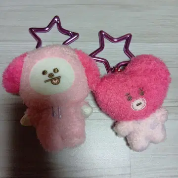 [낱개 판매 가능] BTS 마스코트 핑크 TATA, 치미