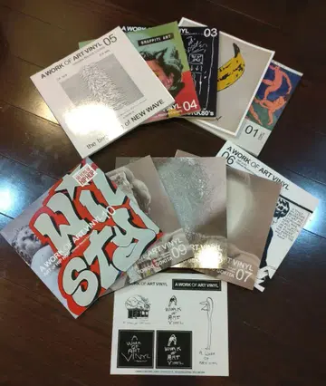 A WORK OF ART VINYL vol.1~vol.10 10권 세트
