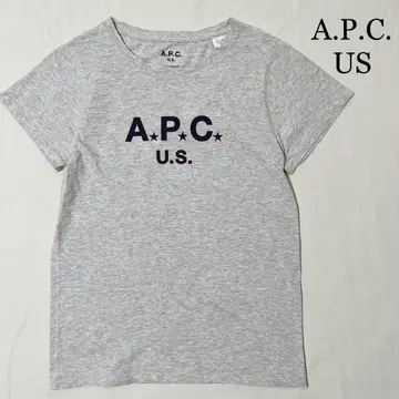 A.P.C. US 아페쎄 USA제 프린트 티셔츠 여성용