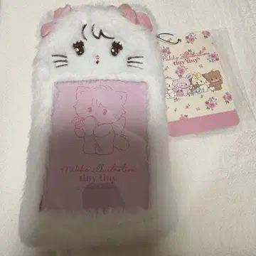 mikko tiny tiny 콜라보 폭신폭신 트레이딩 카드 케이스 무스