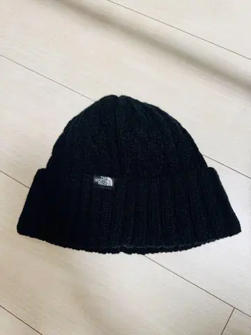 The North Face 블랙 니트 모자
