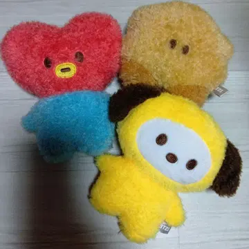 BTS 봉제 인형 3종 세트 TATA, 치미, 슈키