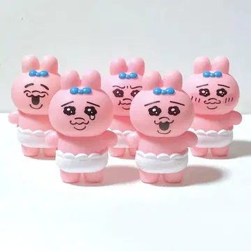 빤쮸토끼 소프트 비닐 5개 세트
