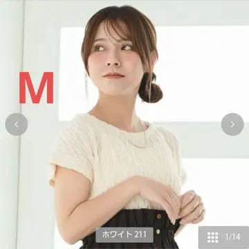 새상품 가격 인하 가능 시마무라 yumi 프렌치 풀오버 크림 M