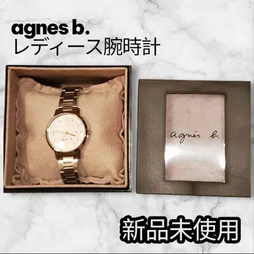 agnes b. 여성용 손목시계 미사용 새상품 박스 포함
