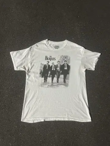 The Beatles 프린트 티셔츠 M/L 화이트