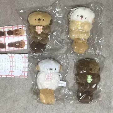 니코야마 포케 푸카푸카 랏코 봉제 인형 4종 세트