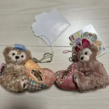닷피 셰리 메이 봉제 인형 스트랩 하트 워밍 데이즈
