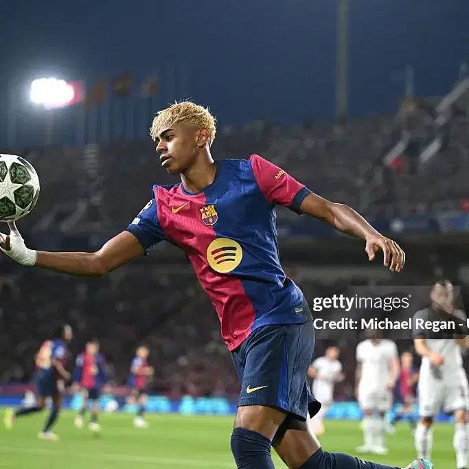 2024-25 Barcelona Home ADV Authentic (New Sponsor) Jersey on