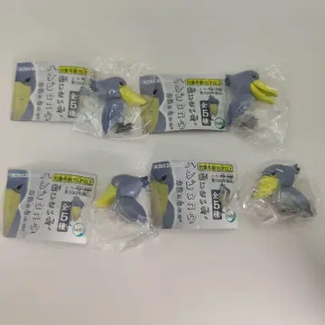 동요하지 않는 새, 하비로코 4종 세트 가챠가챠 피규어