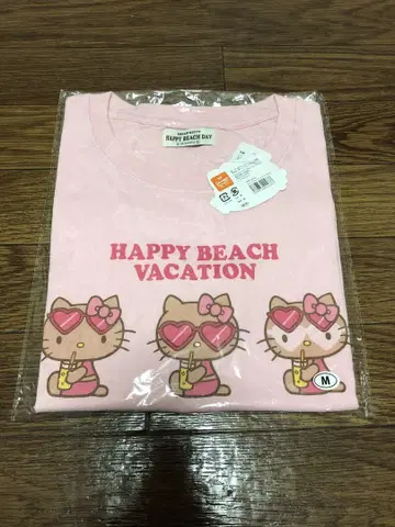Hello Kitty 비치 베케이션 티셔츠 M