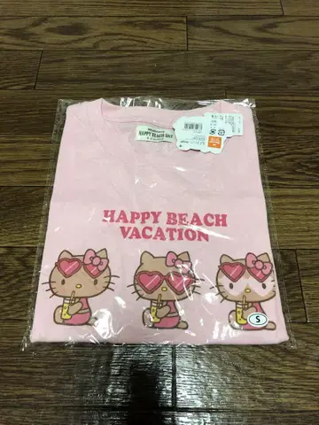 HELLO KITTY HAPPY BEACH VACATION 티셔츠