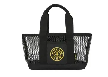 GOLD'S GYM 메쉬 토트백 블랙