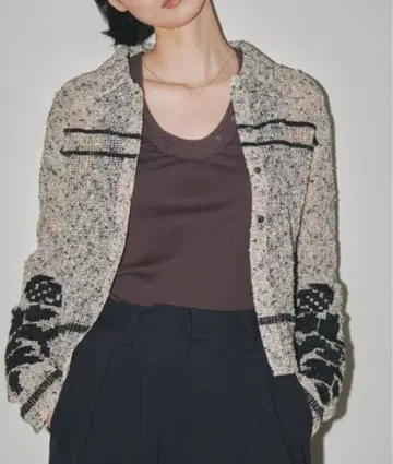 오늘의 자수 메쉬 셔츠