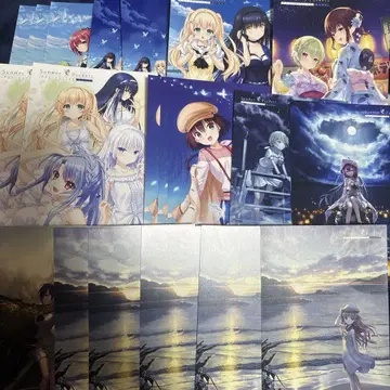 summer pockets 여름 포켓 엽서 묶음 판매