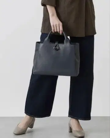 MOTHERHOUSE 핸드백 토트백 블랙 출퇴근 2way