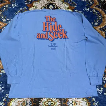 HIDE AND SEEK L/S TEE 롱 티셔츠 롱 T