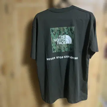THE NORTH FACE 스퀘어 로고 티셔츠