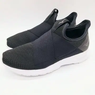 미즈노 워킹화 슬립온 블랙 22.5cm 498