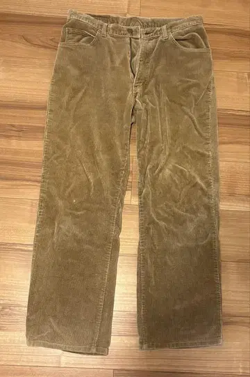Wrangler 코듀로이 팬츠 베이