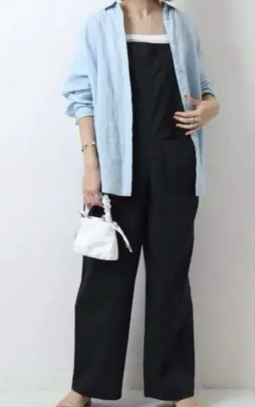 Spick & Span 80 린넨 카슈쿨 빅 셔츠