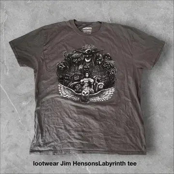 lootwear Jim Hensons Labyrinth 티셔츠 영화 미궁