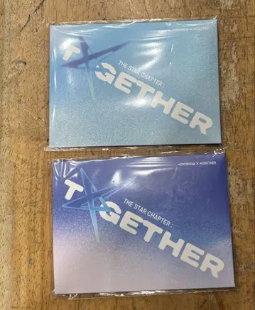 TXT together weverse 앨범 버전 미개봉 새상품 세트