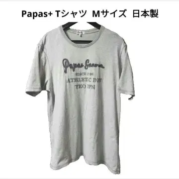 Papas+ 티셔츠 M 사이즈 일본제