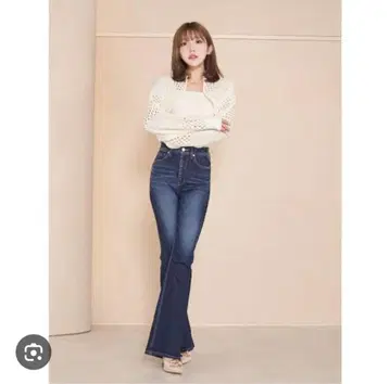 다리치 플레어 데님 팬츠