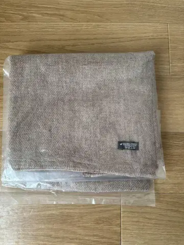 네팔 캐시미어 베이지 머플러 약 200cm x 60cm