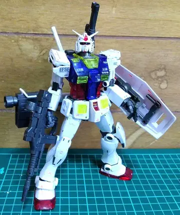 MG RX78 건담 오리진 클리어 사양