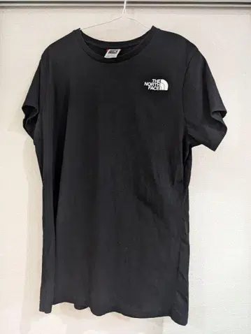 THE NORTH FACE 블랙 티셔츠 L 사이즈 백 프린트