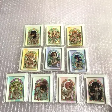 지바쿠 소년 하나코 군 뮤지엄 미니 아크릴 블록 보타니컬 전 종류 세트