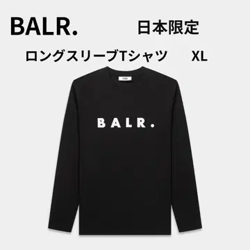 BALR. 보러 일본 한정판 롱 슬리브 티셔츠 Black XL