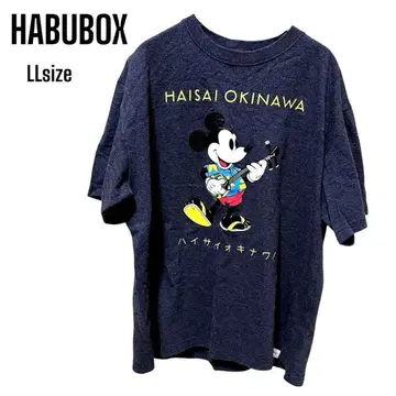 habubox 하부박스 디즈니 티셔츠 오키나와 한정판 LL 사이즈