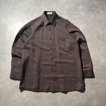 빈티지 일본 패턴 레트로 셔츠