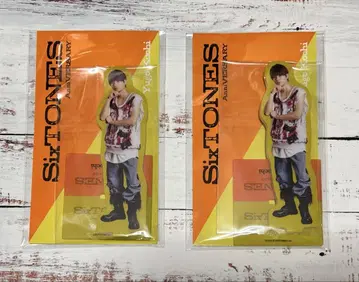 SixTONES 기념일 양면 아크릴 스탠드 타카치 유고