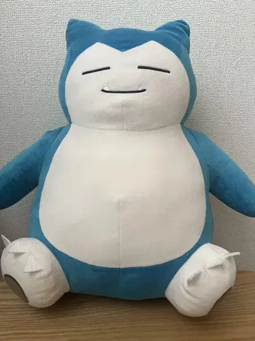 카비곤 봉제 인형 큰 스카이블루