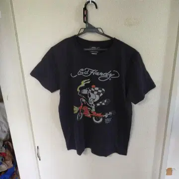 Ed Hardy 스컬 바이크 티셔츠 블랙 컨디션 최상