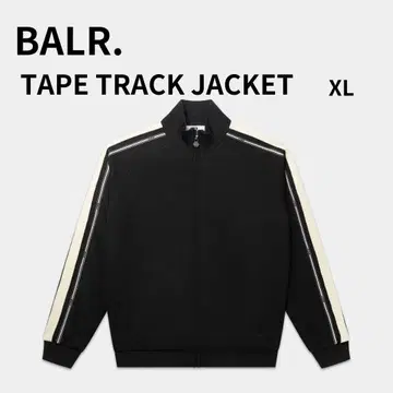 BALR. 보러 테이프 트랙 자켓 제트 블랙 XL