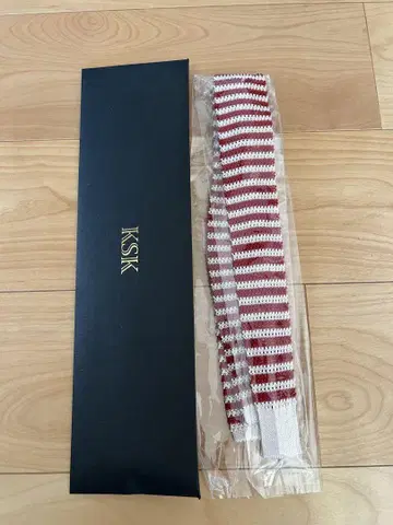 KSK 넥타이 보더 니트 혼다 케이스케 프로듀스