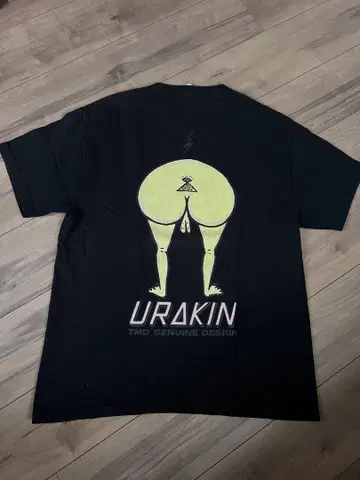 TMD genuine design URAKIN 티셔츠 블랙