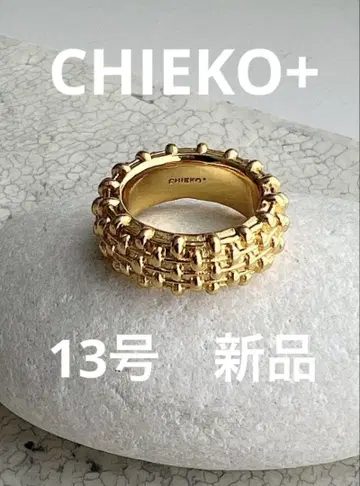 CHIEKO+ 골드링 13호 새상품