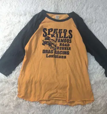 Barns Outfitters 티셔츠 긴팔 아플리케 프린트 래글런