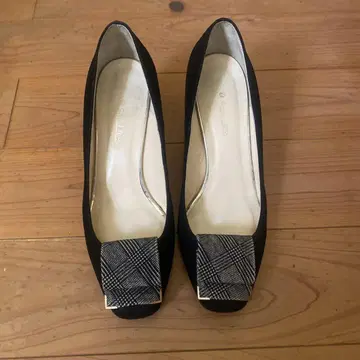 Gianvito Rossi 블랙 펌프스 24.5cm