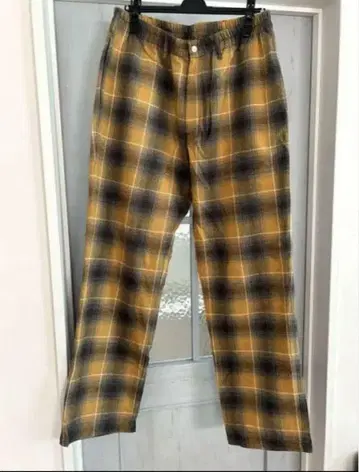 COOTIE Easy Pants 팬츠 옴브레 체크