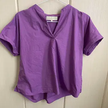 빔즈 퍼플 반팔 셔츠 M