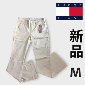 TOMMY JEANS 새상품 토미 진스 치노 팬츠 베이지 M 남성용