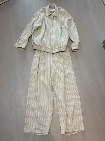nonnotte 노노트 Bomber 재킷 와이드 팬츠